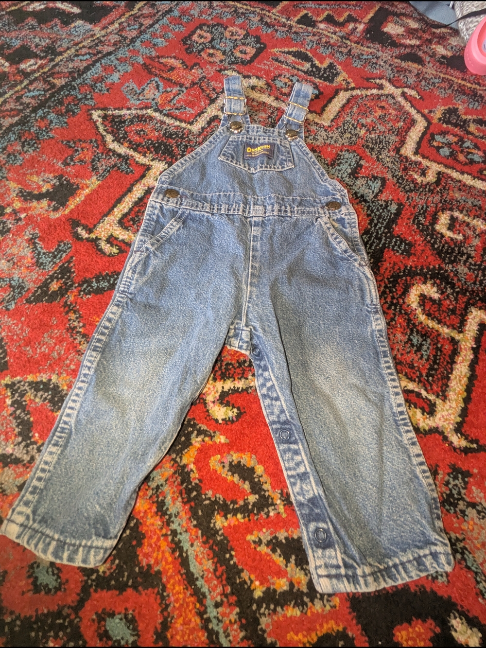 OshKosh B'gosh Blue Denim Boys' Overalls